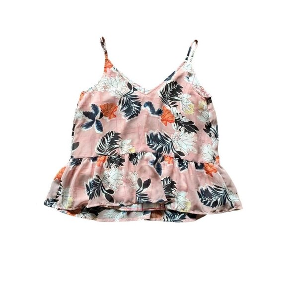 A New Day Women's Sleeveless Pink Floral Top - Picture 2 of 6